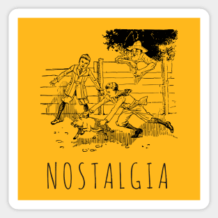 Nostalgia! Silhouette Sticker